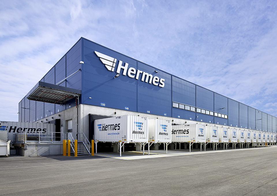 hermes logistikzentrum, ece