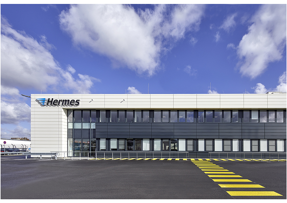 hermes logistikzentrum, ece